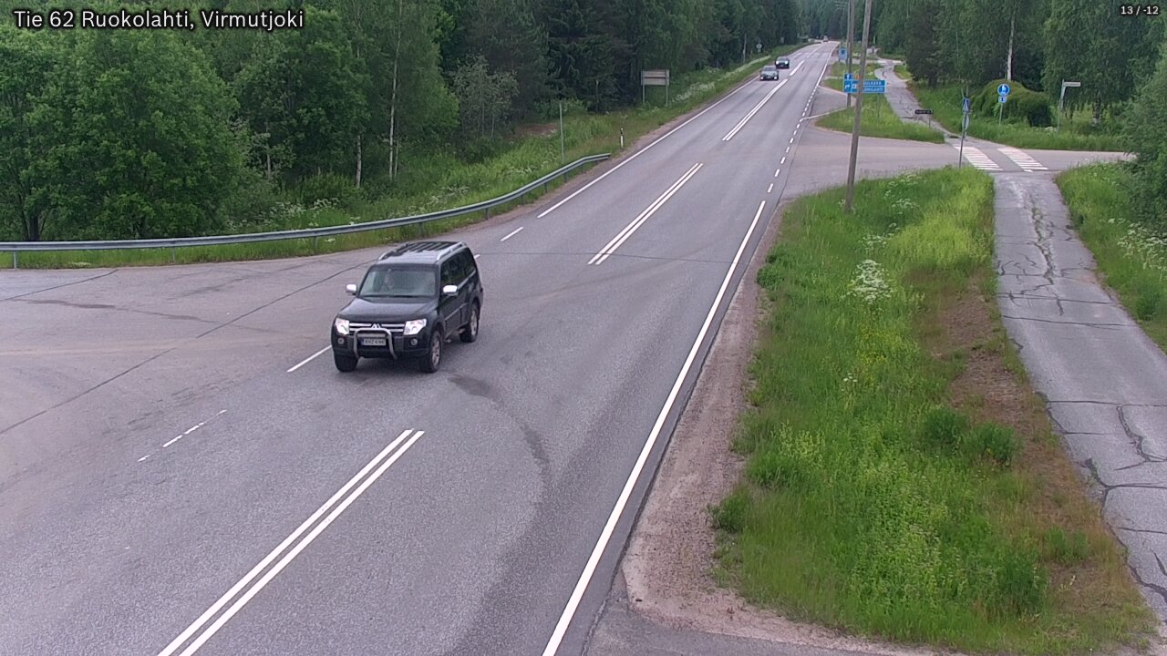 Kelikamerat Kuva Tie 62 Virmutjoki, Ruokolahti, Etelä-Karjala