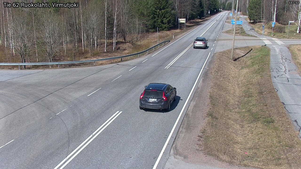 Kelikamerat Kuva Tie 62 Virmutjoki, Ruokolahti, Etelä-Karjala