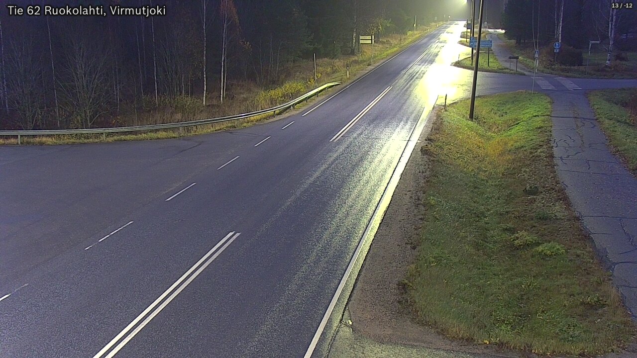 Kelikamerat Kuva Tie 62 Virmutjoki, Ruokolahti, Etelä-Karjala