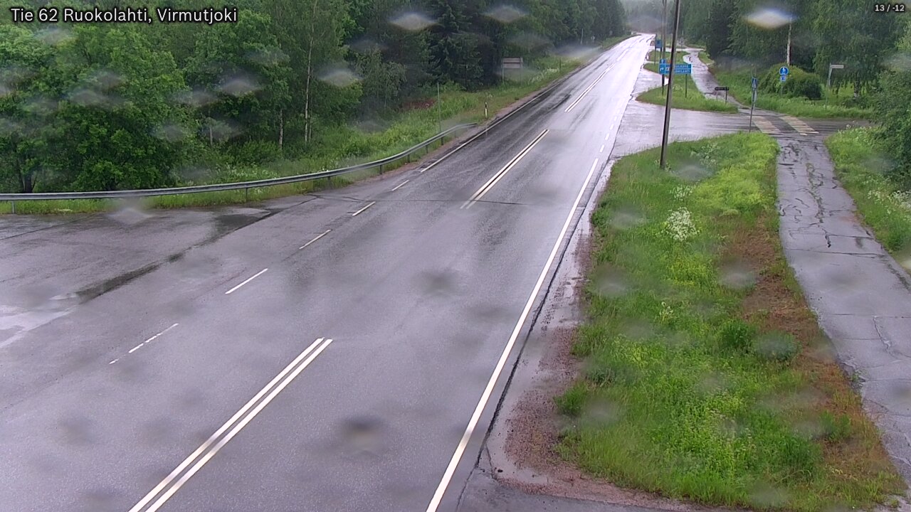 Kelikamerat Kuva Tie 62 Virmutjoki, Ruokolahti, Etelä-Karjala