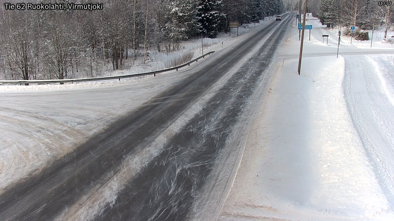Kelikamerat Kuva Tie 62 Virmutjoki, Ruokolahti, Etelä-Karjala