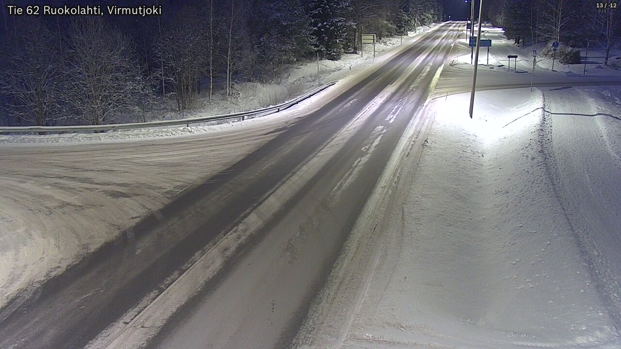 Kelikamerat Kuva Tie 62 Virmutjoki, Ruokolahti, Etelä-Karjala