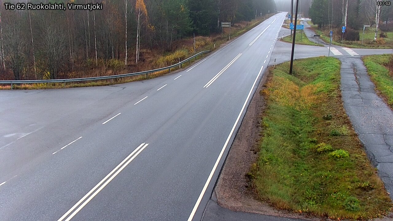 Kelikamerat Kuva Tie 62 Virmutjoki, Ruokolahti, Etelä-Karjala