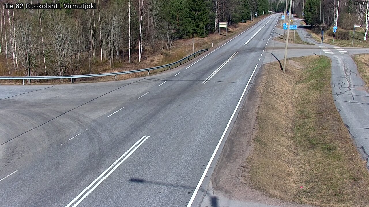 Kelikamerat Kuva Tie 62 Virmutjoki, Ruokolahti, Etelä-Karjala