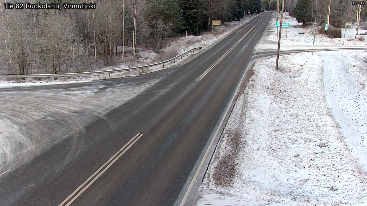 Kelikamerat Kuva Tie 62 Virmutjoki, Ruokolahti, Etelä-Karjala