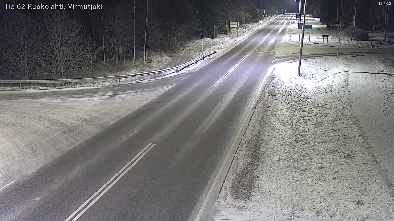 Kelikamerat Kuva Tie 62 Virmutjoki, Ruokolahti, Etelä-Karjala