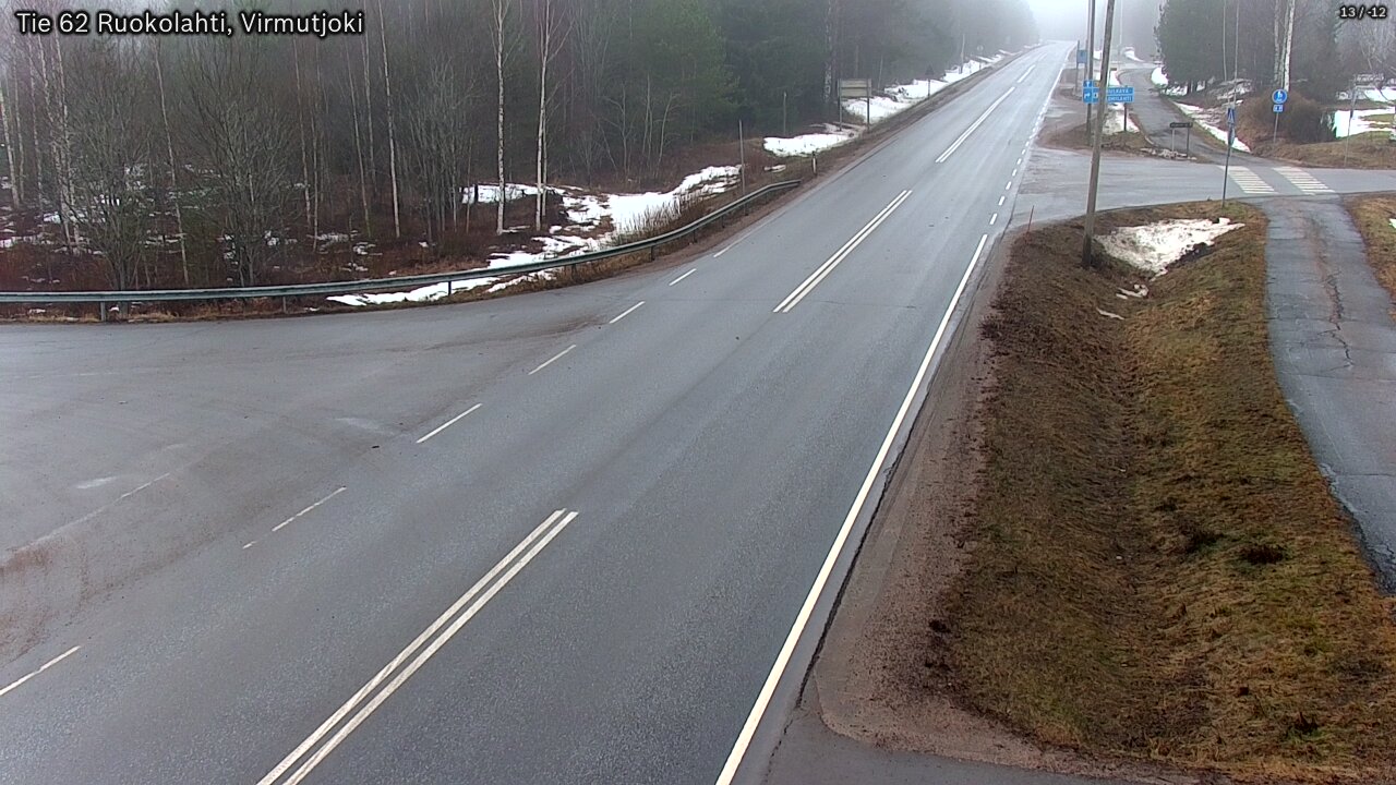 Kelikamerat Kuva Tie 62 Virmutjoki, Ruokolahti, Etelä-Karjala