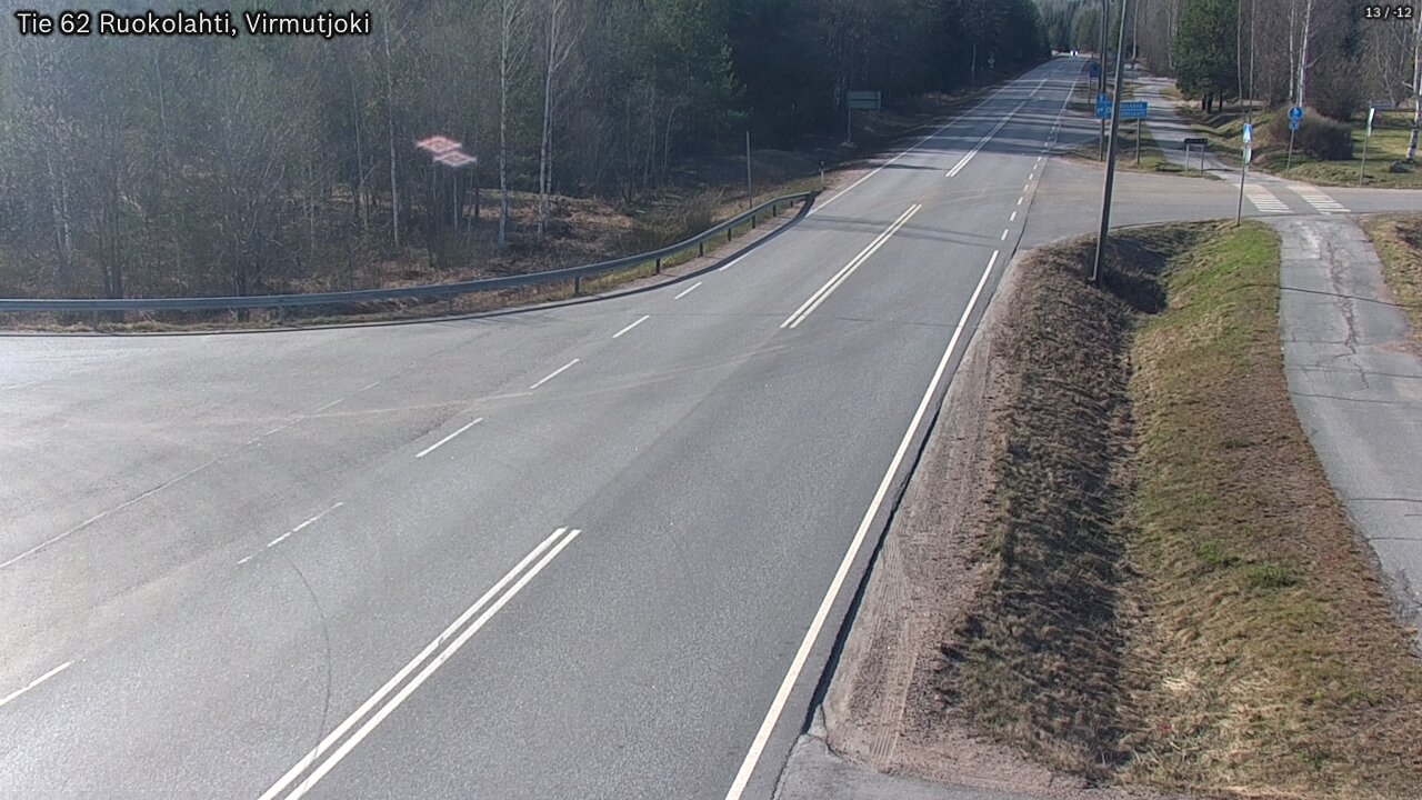 Kelikamerat Kuva Tie 62 Virmutjoki, Ruokolahti, Etelä-Karjala