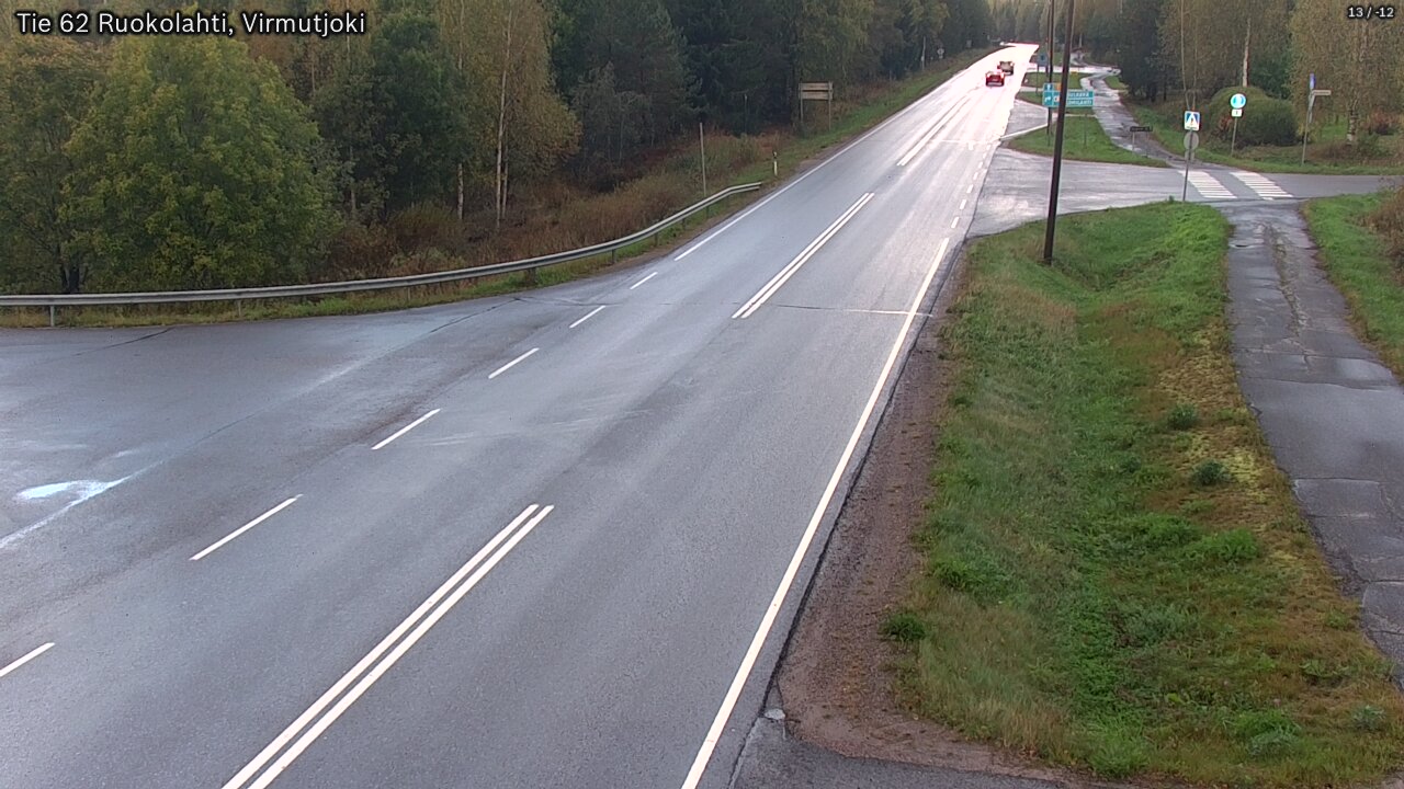 Kelikamerat Kuva Tie 62 Virmutjoki, Ruokolahti, Etelä-Karjala