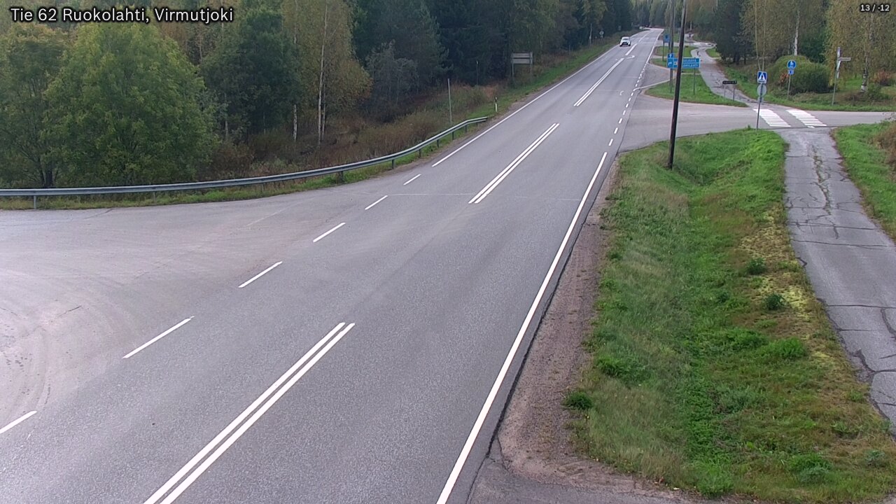 Kelikamerat Kuva Tie 62 Virmutjoki, Ruokolahti, Etelä-Karjala