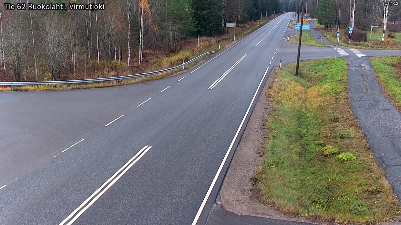 Kelikamerat Kuva Tie 62 Virmutjoki, Ruokolahti, Etelä-Karjala