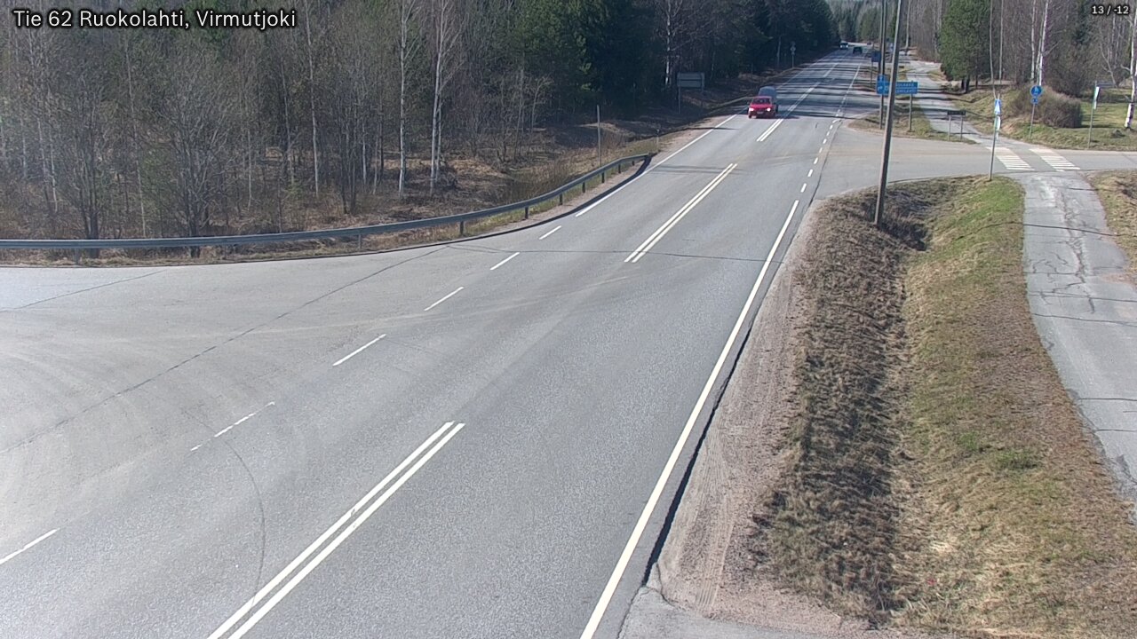 Kelikamerat Kuva Tie 62 Virmutjoki, Ruokolahti, Etelä-Karjala