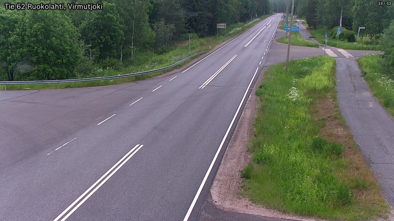 Kelikamerat Kuva Tie 62 Virmutjoki, Ruokolahti, Etelä-Karjala