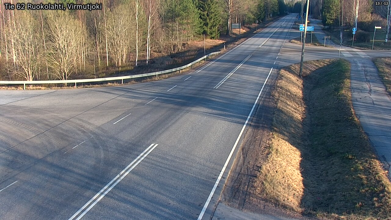 Kelikamerat Kuva Tie 62 Virmutjoki, Ruokolahti, Etelä-Karjala