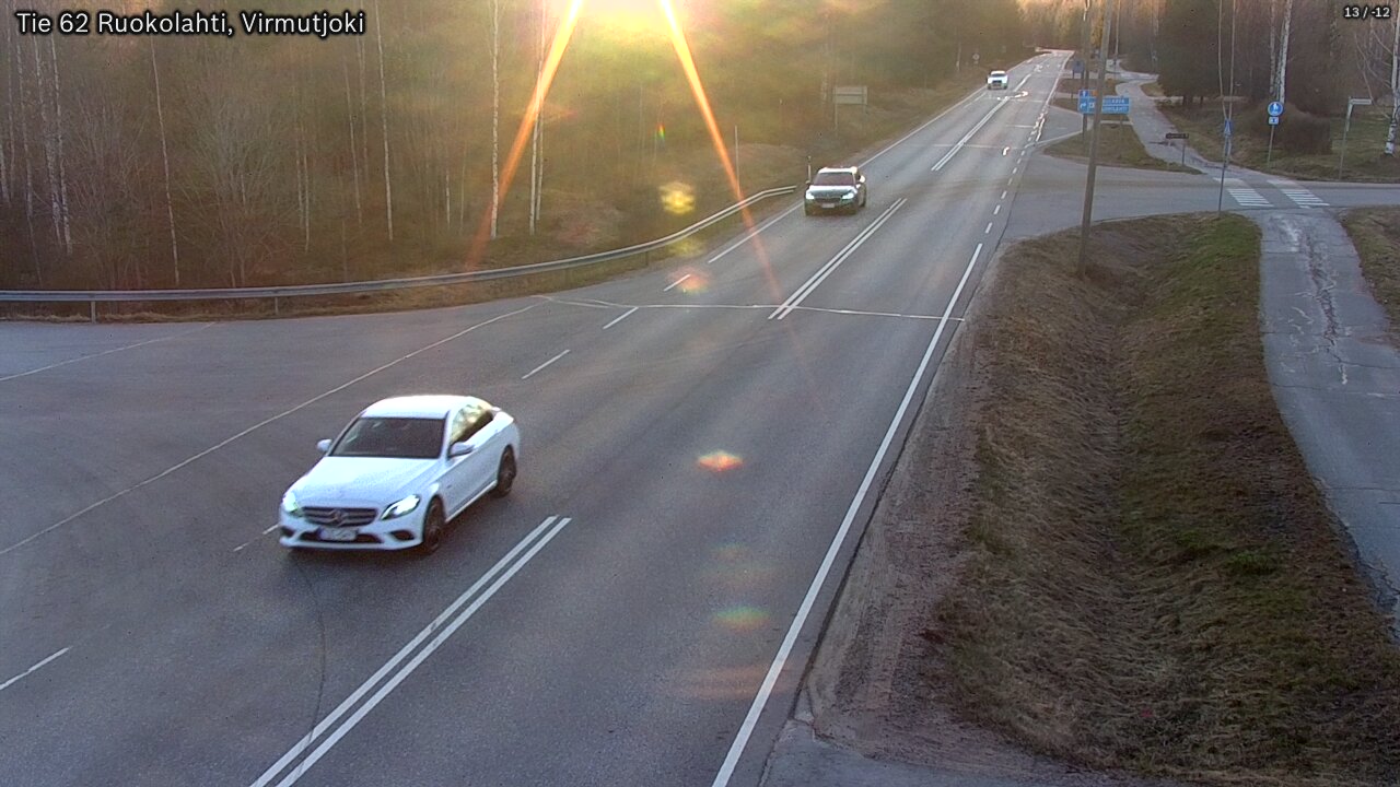 Kelikamerat Kuva Tie 62 Virmutjoki, Ruokolahti, Etelä-Karjala