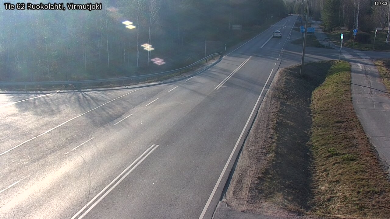 Kelikamerat Kuva Tie 62 Virmutjoki, Ruokolahti, Etelä-Karjala