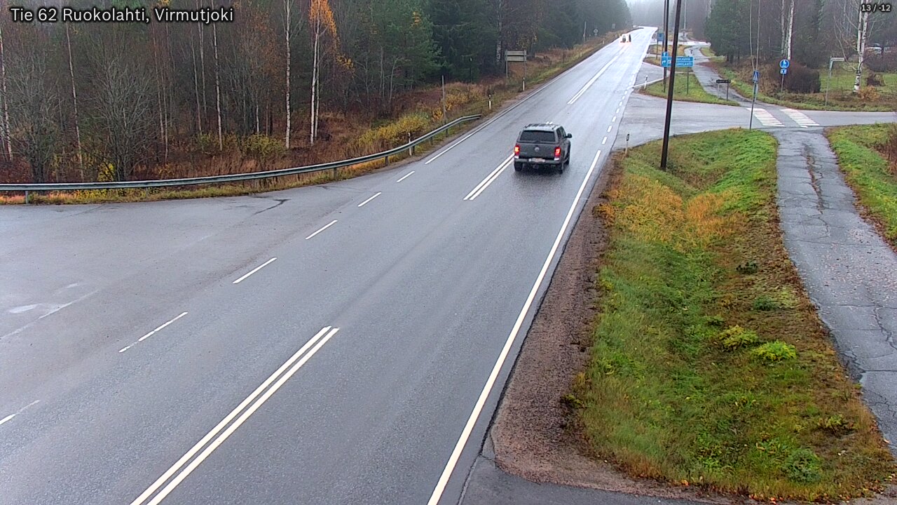 Kelikamerat Kuva Tie 62 Virmutjoki, Ruokolahti, Etelä-Karjala