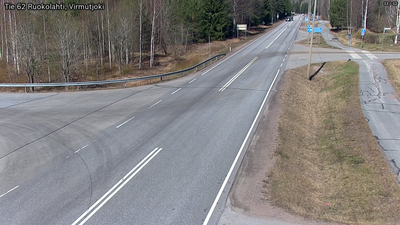 Kelikamerat Kuva Tie 62 Virmutjoki, Ruokolahti, Etelä-Karjala