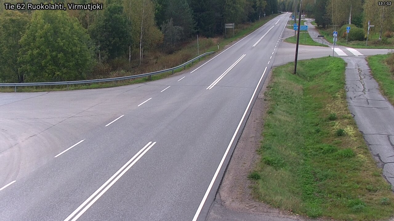 Kelikamerat Kuva Tie 62 Virmutjoki, Ruokolahti, Etelä-Karjala