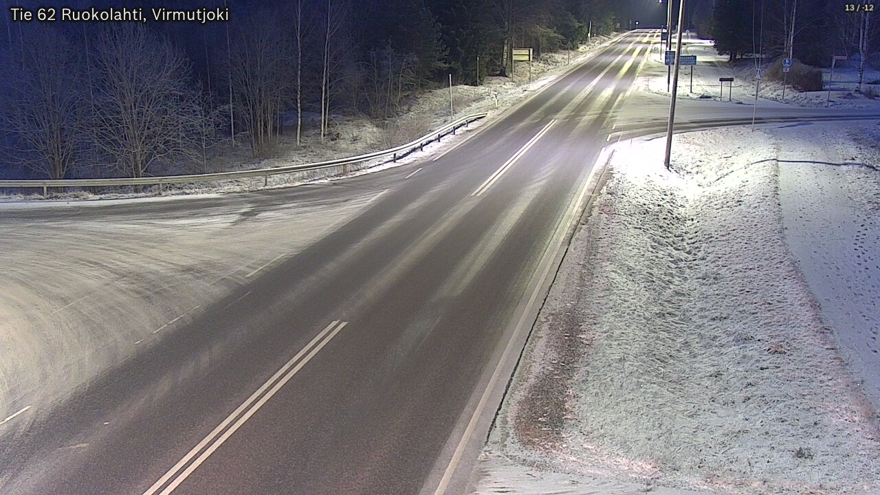 Kelikamerat Kuva Tie 62 Virmutjoki, Ruokolahti, Etelä-Karjala