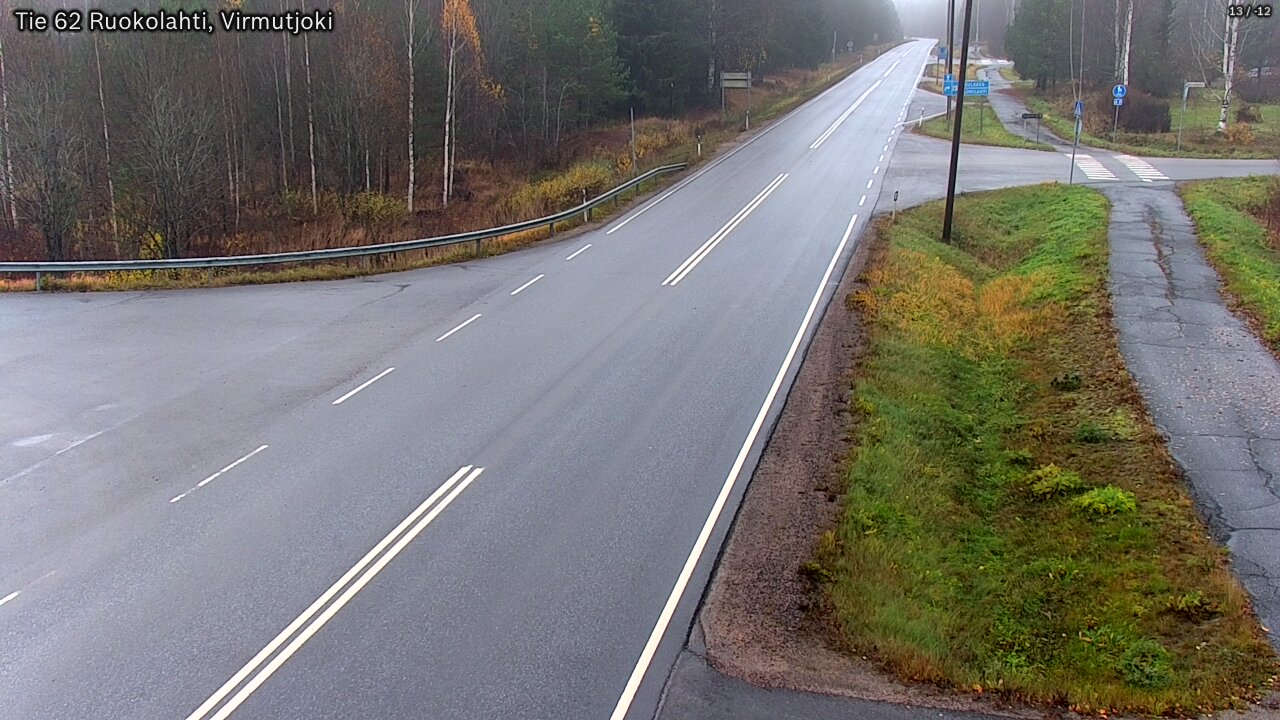 Kelikamerat Kuva Tie 62 Virmutjoki, Ruokolahti, Etelä-Karjala