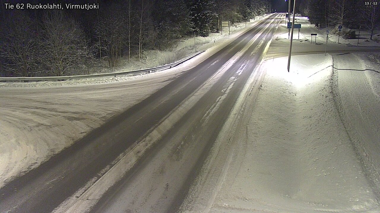 Kelikamerat Kuva Tie 62 Virmutjoki, Ruokolahti, Etelä-Karjala