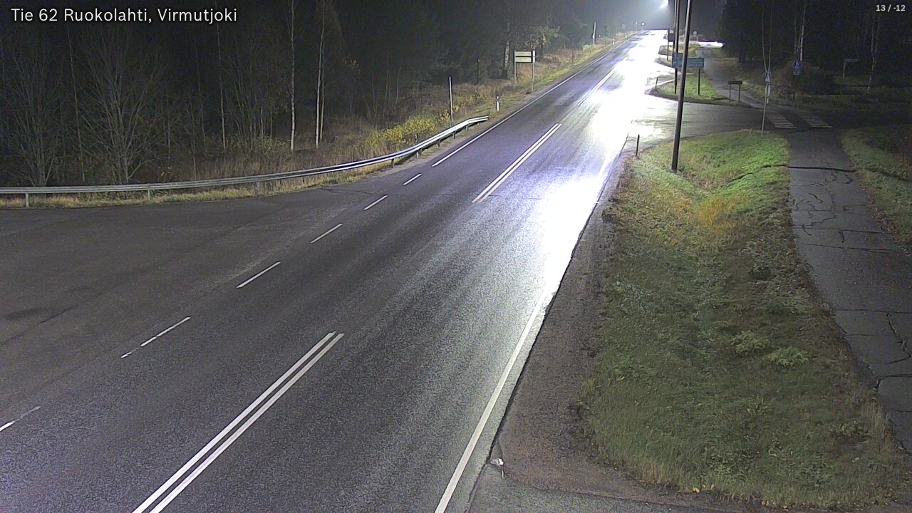 Kelikamerat Kuva Tie 62 Virmutjoki, Ruokolahti, Etelä-Karjala