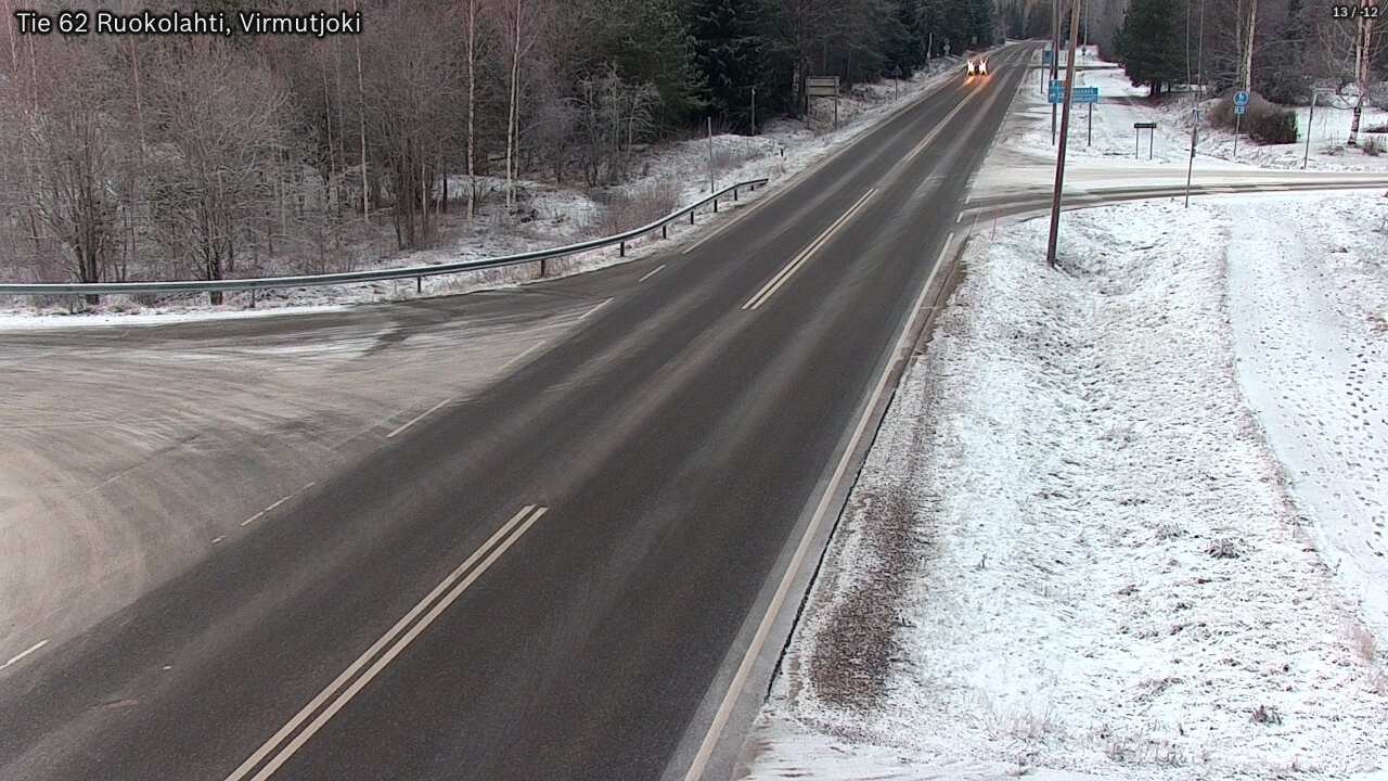 Kelikamerat Kuva Tie 62 Virmutjoki, Ruokolahti, Etelä-Karjala