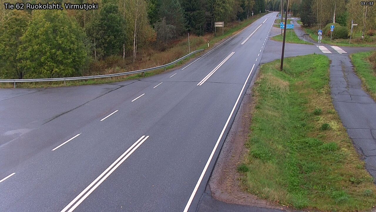 Weather Camera Image Road 62 Virmutjoki, Ruokolahti, Etelä-Karjala
