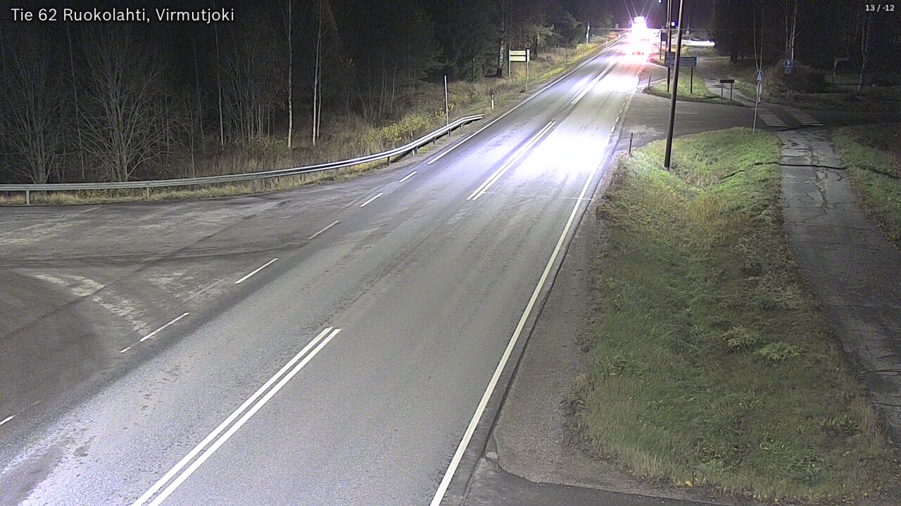 Weather Camera Image Väg 62 Virmutjoki, Ruokolahti, Etelä-Karjala