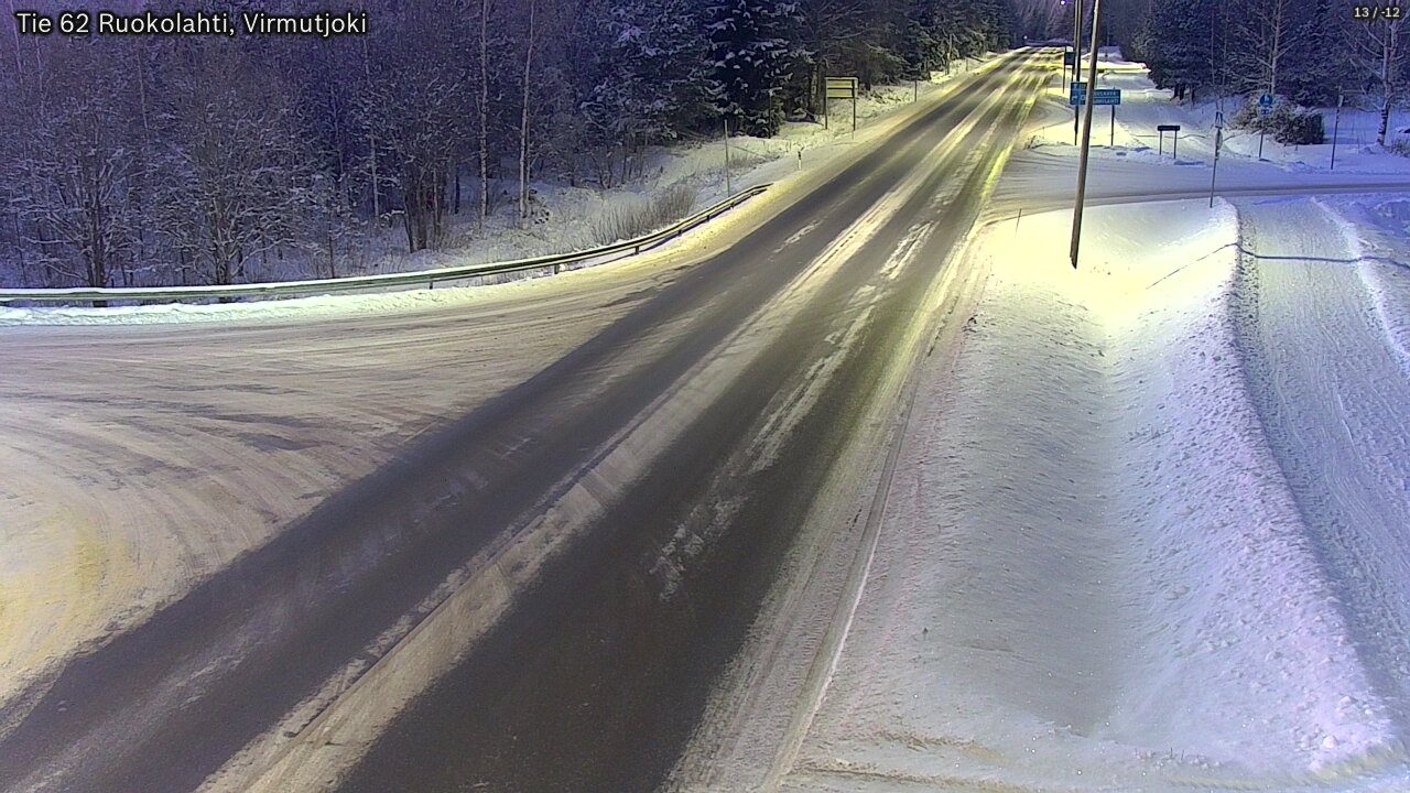 Kelikamerat Kuva Tie 62 Virmutjoki, Ruokolahti, Etelä-Karjala