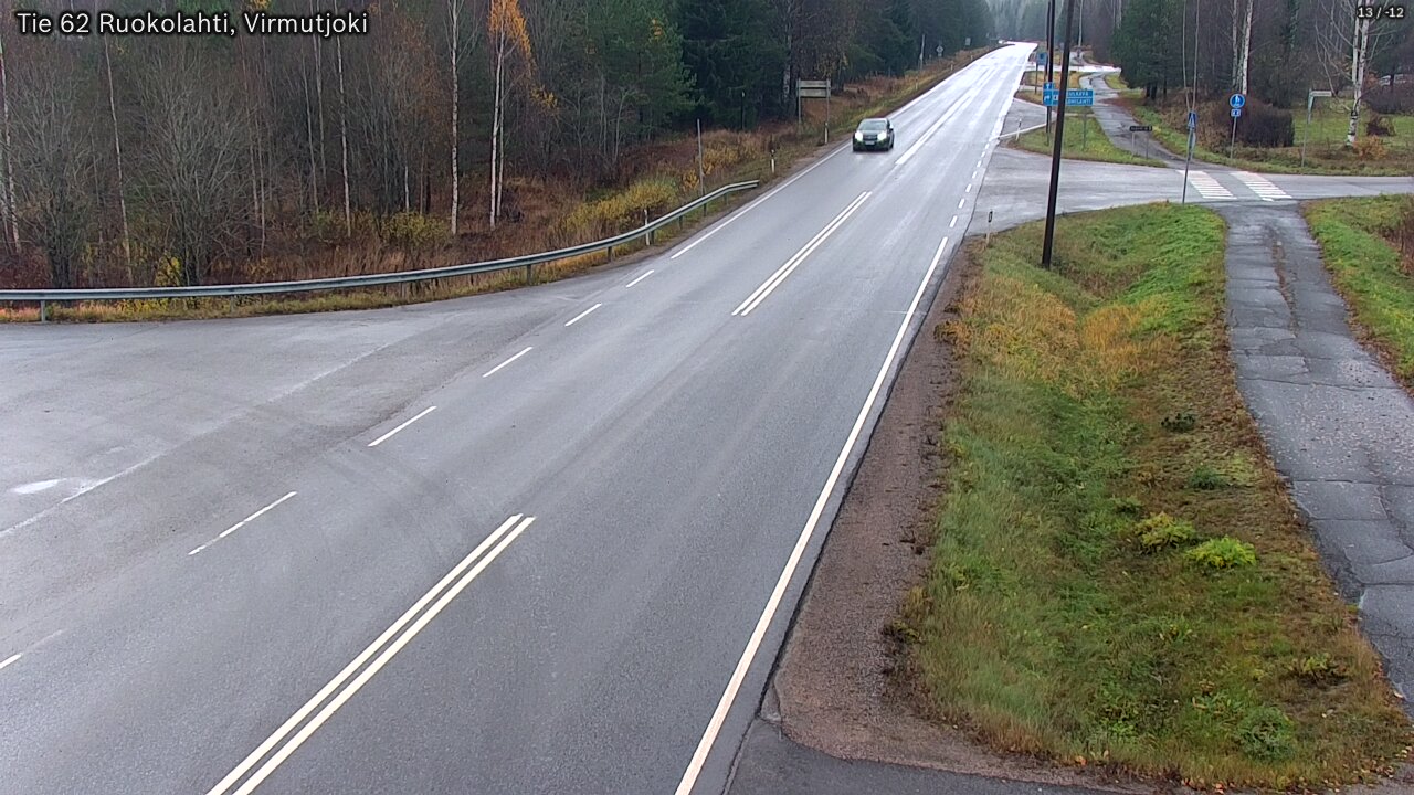 Kelikamerat Kuva Tie 62 Virmutjoki, Ruokolahti, Etelä-Karjala