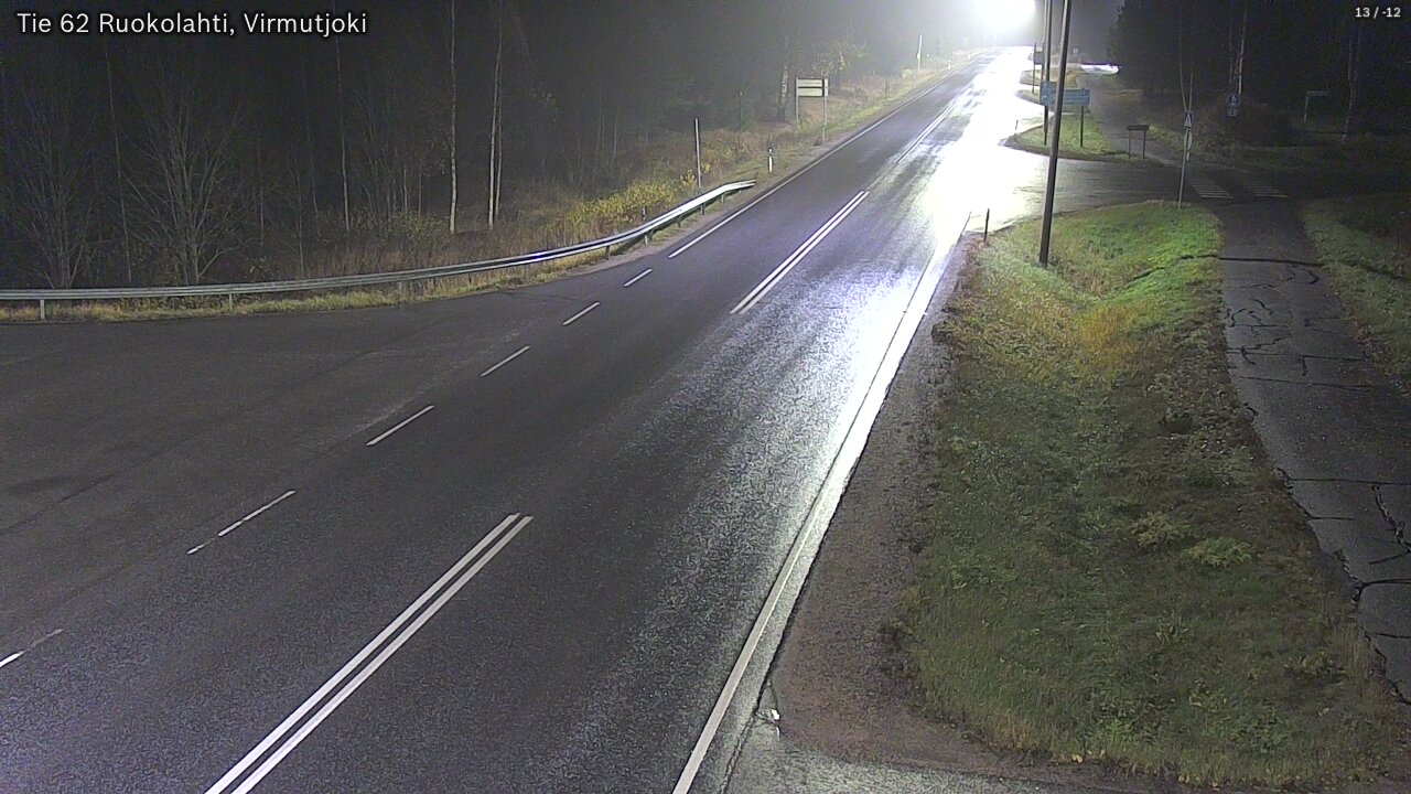 Kelikamerat Kuva Tie 62 Virmutjoki, Ruokolahti, Etelä-Karjala