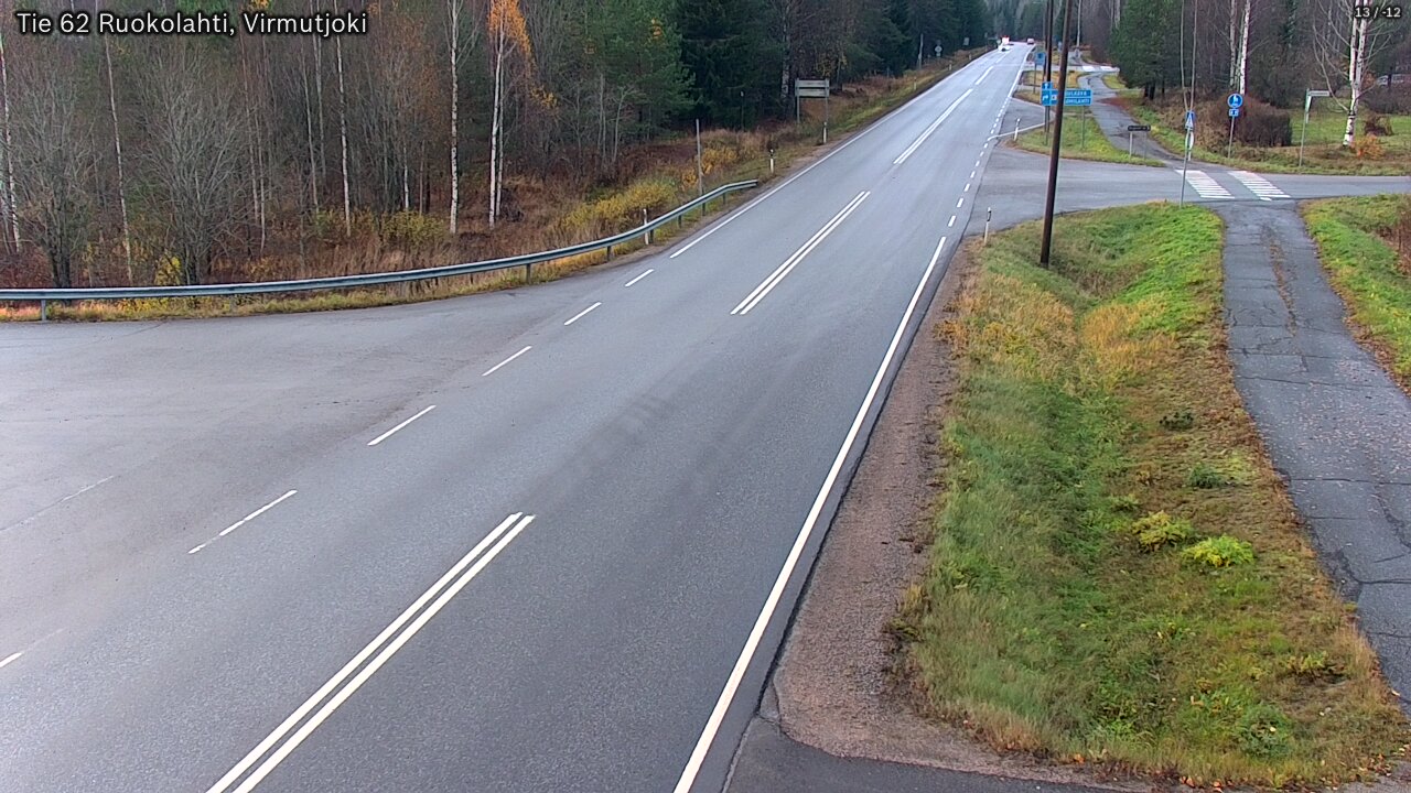 Kelikamerat Kuva Tie 62 Virmutjoki, Ruokolahti, Etelä-Karjala