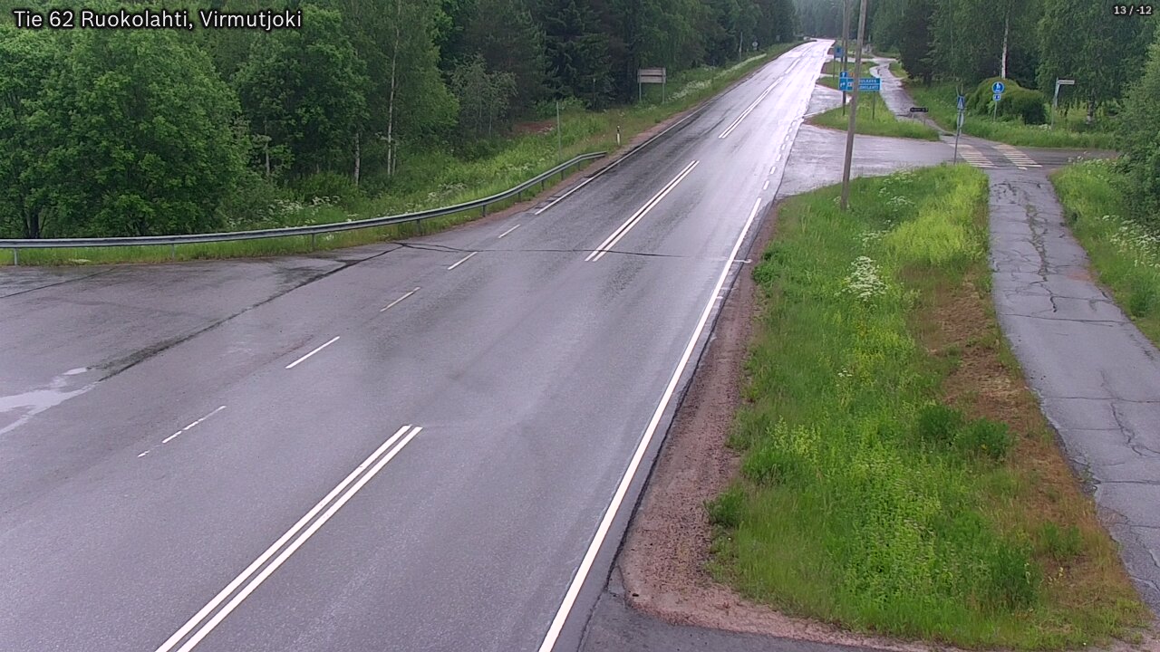 Kelikamerat Kuva Tie 62 Virmutjoki, Ruokolahti, Etelä-Karjala