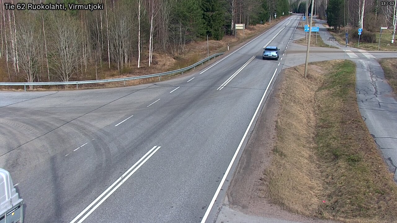 Kelikamerat Kuva Tie 62 Virmutjoki, Ruokolahti, Etelä-Karjala