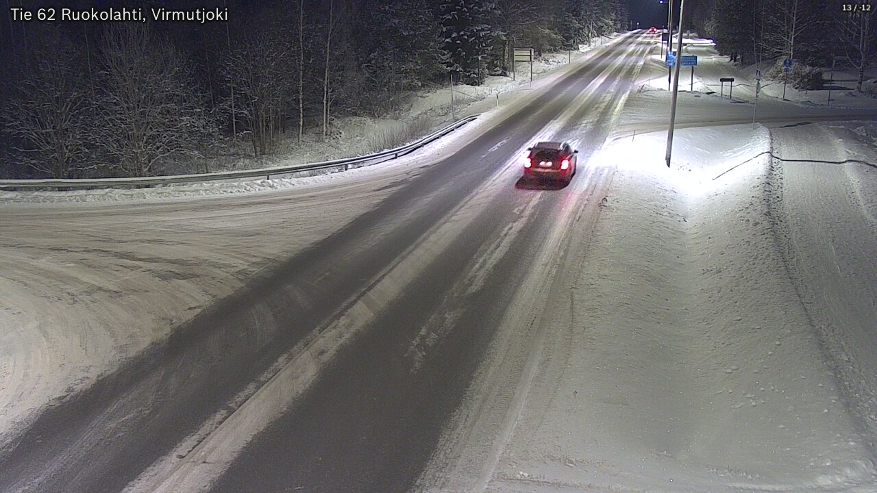 Kelikamerat Kuva Tie 62 Virmutjoki, Ruokolahti, Etelä-Karjala