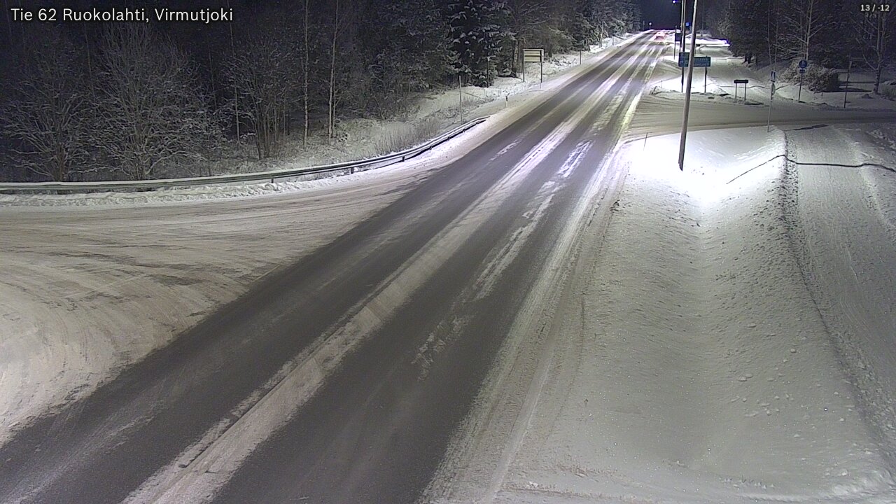 Kelikamerat Kuva Tie 62 Virmutjoki, Ruokolahti, Etelä-Karjala