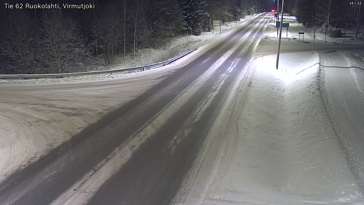 Kelikamerat Kuva Tie 62 Virmutjoki, Ruokolahti, Etelä-Karjala