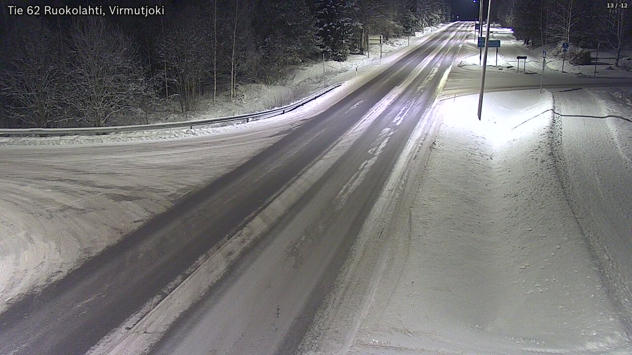 Kelikamerat Kuva Tie 62 Virmutjoki, Ruokolahti, Etelä-Karjala