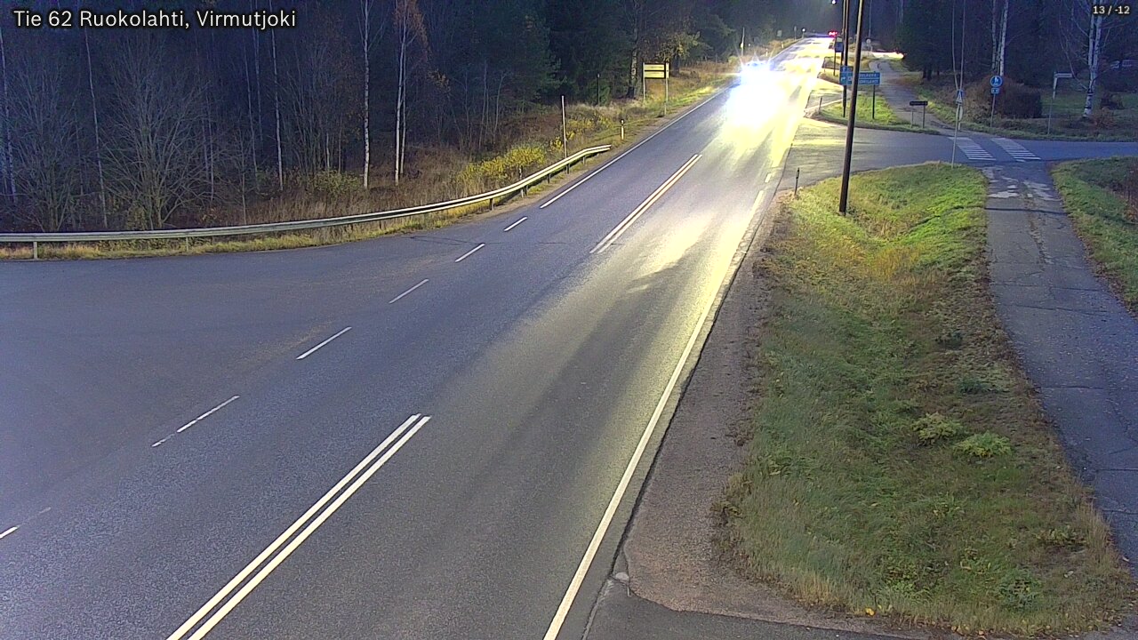 Kelikamerat Kuva Tie 62 Virmutjoki, Ruokolahti, Etelä-Karjala