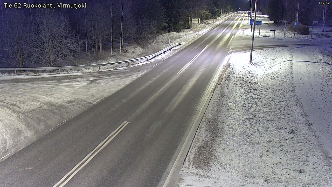 Kelikamerat Kuva Tie 62 Virmutjoki, Ruokolahti, Etelä-Karjala