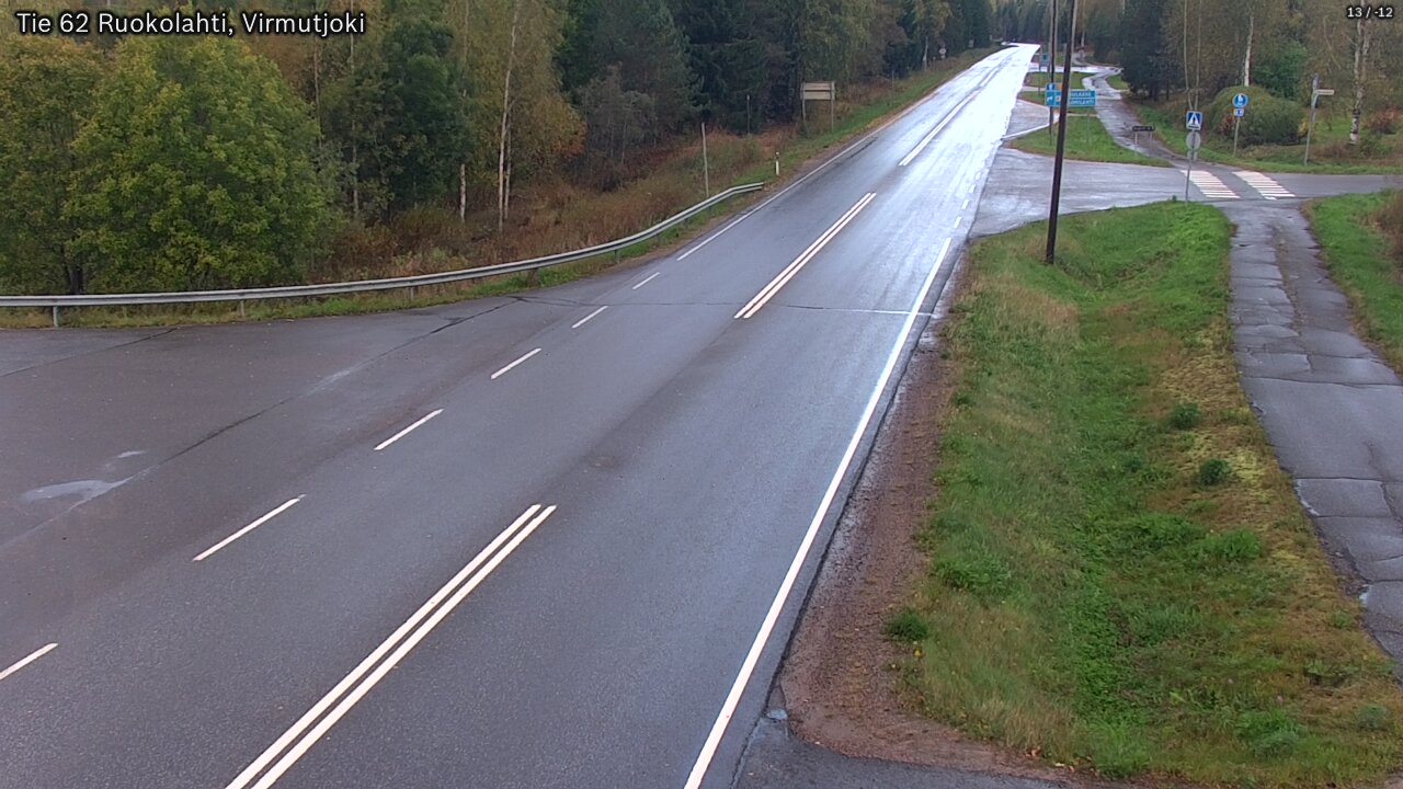 Weather Camera Image Road 62 Virmutjoki, Ruokolahti, Etelä-Karjala
