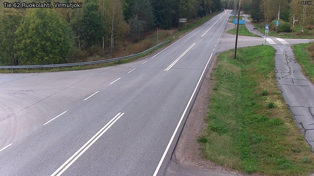 Kelikamerat Kuva Tie 62 Virmutjoki, Ruokolahti, Etelä-Karjala