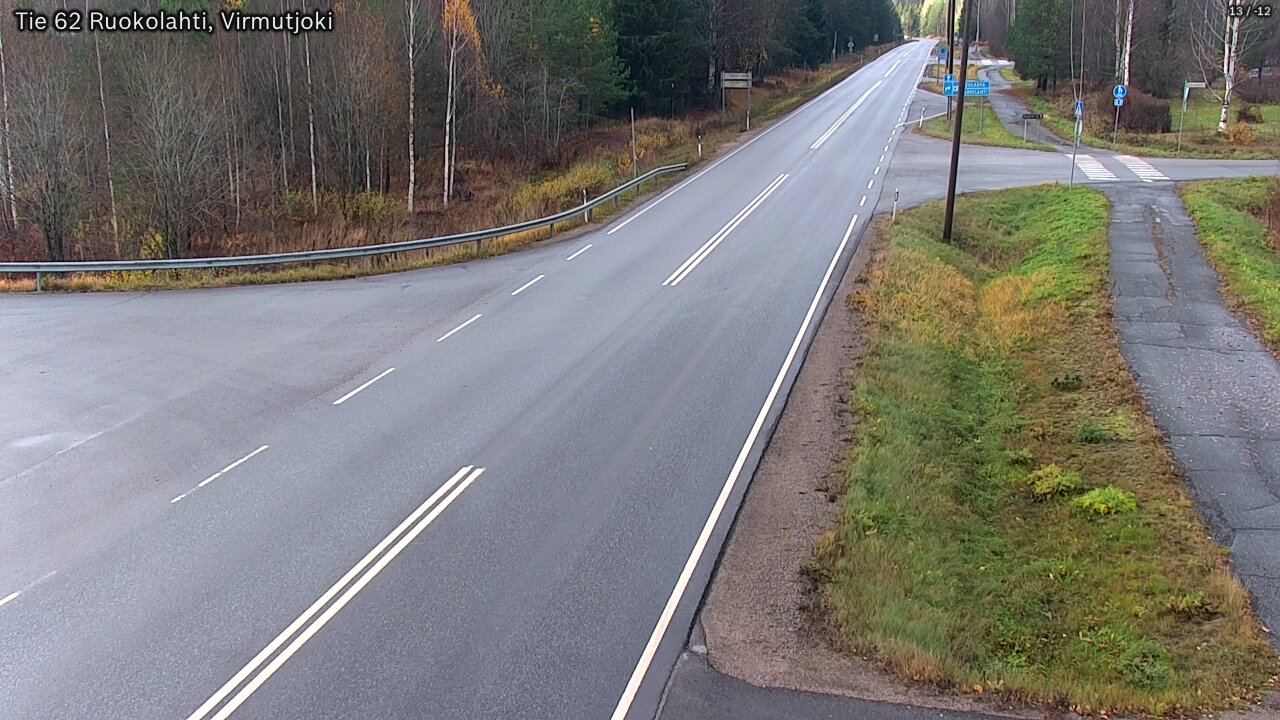 Kelikamerat Kuva Tie 62 Virmutjoki, Ruokolahti, Etelä-Karjala