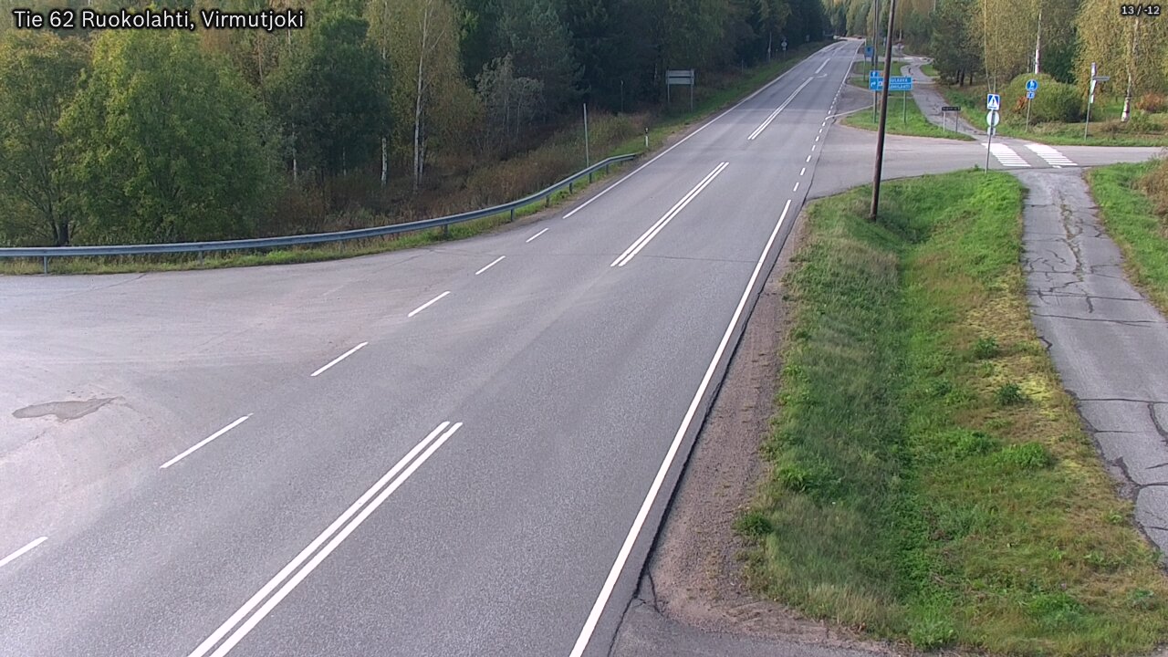 Kelikamerat Kuva Tie 62 Virmutjoki, Ruokolahti, Etelä-Karjala