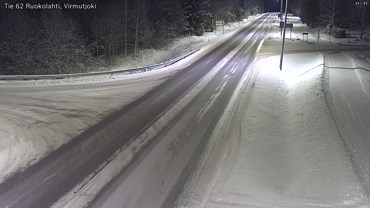 Kelikamerat Kuva Tie 62 Virmutjoki, Ruokolahti, Etelä-Karjala