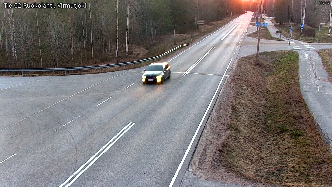 Kelikamerat Kuva Tie 62 Virmutjoki, Ruokolahti, Etelä-Karjala