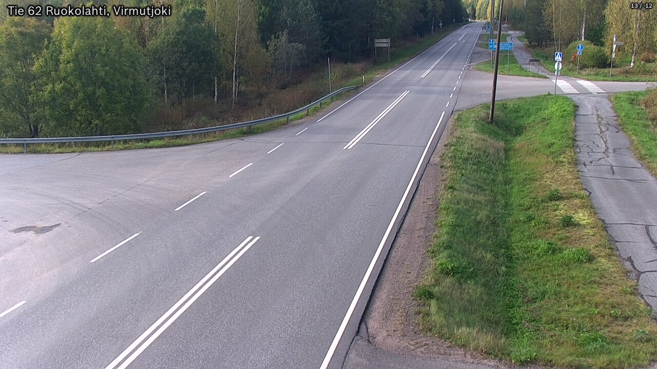 Kelikamerat Kuva Tie 62 Virmutjoki, Ruokolahti, Etelä-Karjala