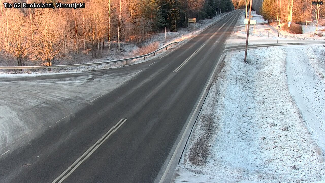 Kelikamerat Kuva Tie 62 Virmutjoki, Ruokolahti, Etelä-Karjala